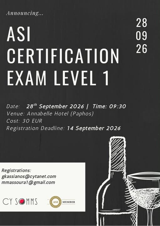 Level 1 ASI Certification Examination date